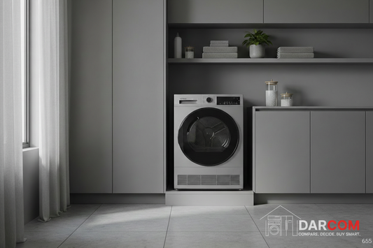 Conti Dryer Premium Laundry Room with DARCOM Logo