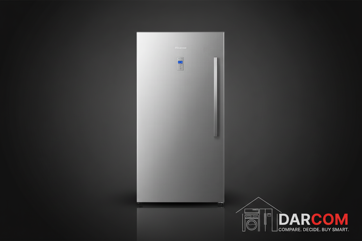 Hisense Freezer Dark Background
