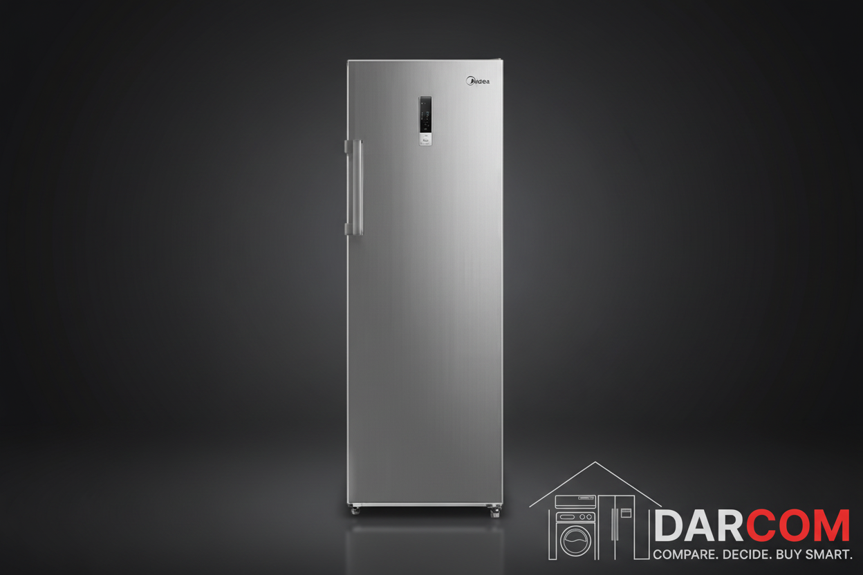 Midea Freezer Dark Background
