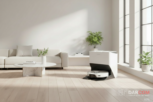 Roborock S8 Pro Ultra Lifestyle with DARCOM logo