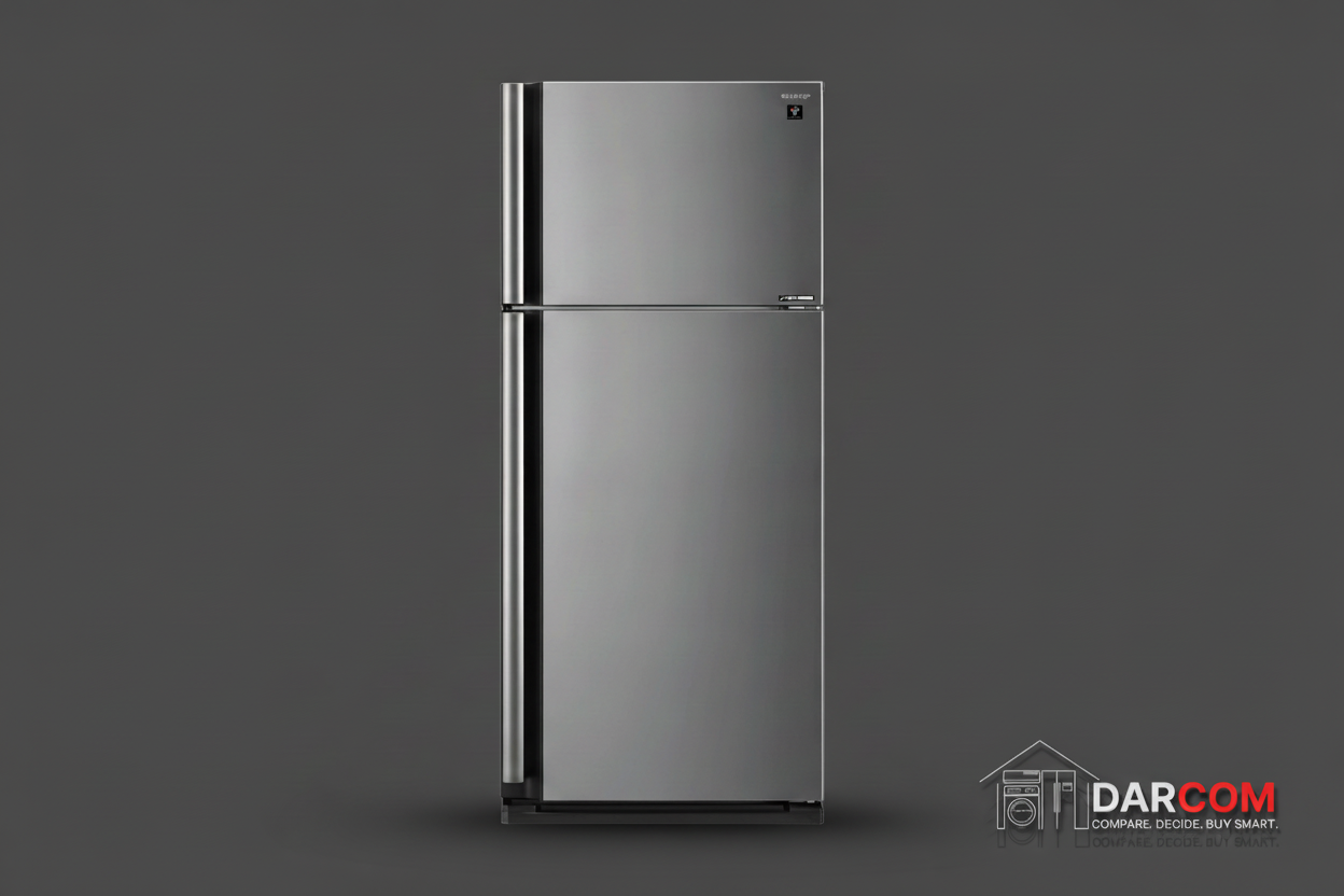 Sharp Refrigerator Isolated with Darcom Logo