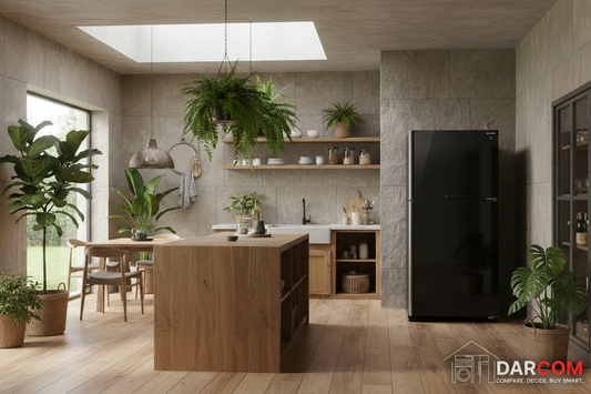 Sharp Refrigerator Nature Serenity with Darcom Logo