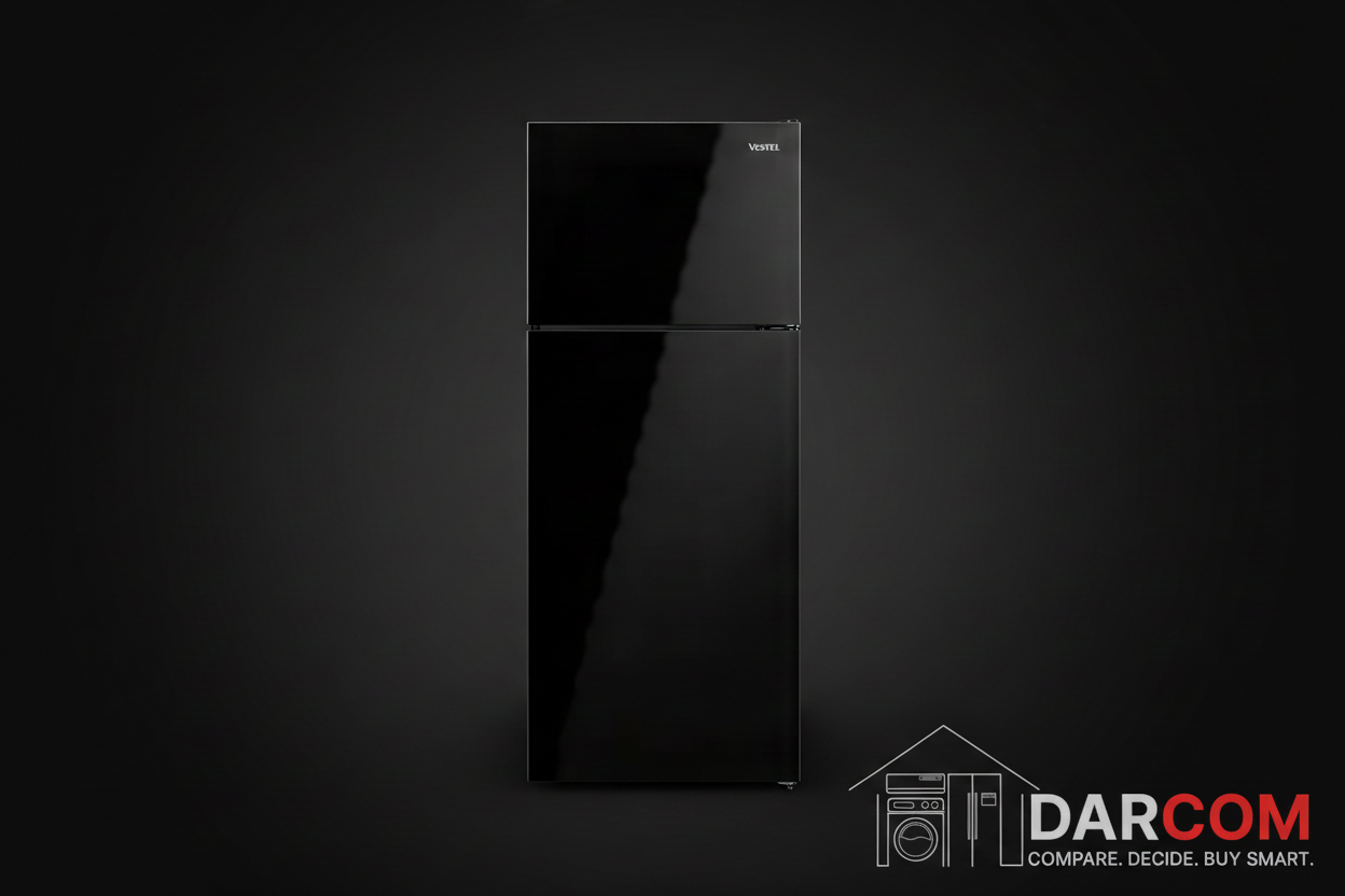 Vestel Refrigerator - Dark Luxury with DARCOM Logo