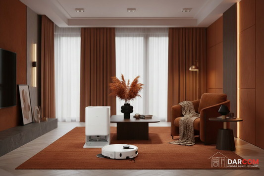 Xiaomi 5 EU Living Room with DARCOM Logo
