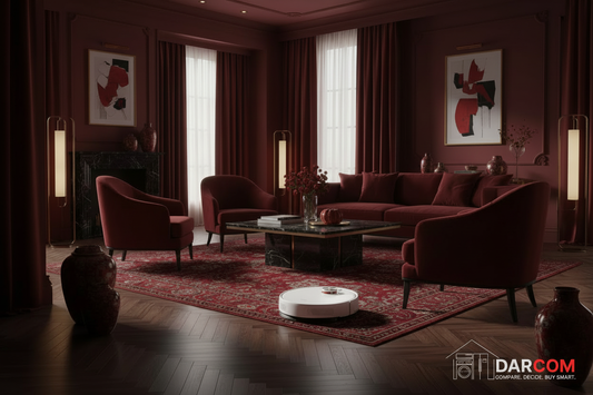 Xiaomi S40 Pro Living Room with DARCOM Logo