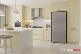 Beko DN168121XB in Baby Yellow Kitchen