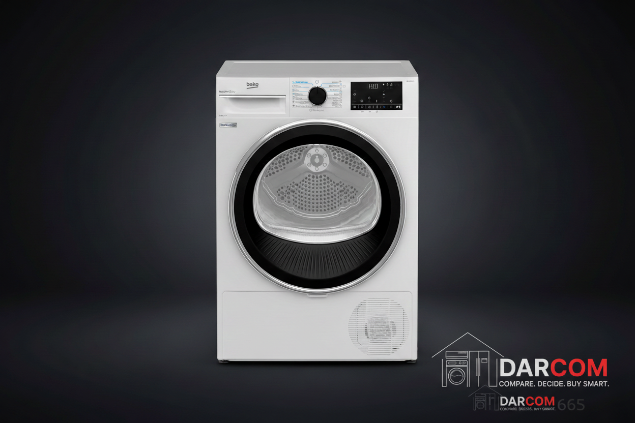 Beko Dryer Dark Theme with DARCOM Logo
