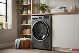 Beko Manhattan Grey Dryer Lifestyle with DARCOM Logo