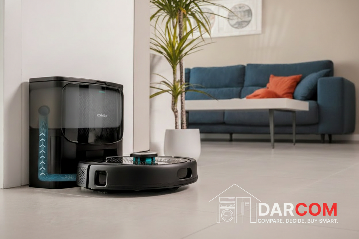 Cecotec Conga 9590 with DARCOM Logo - Lifestyle Scene