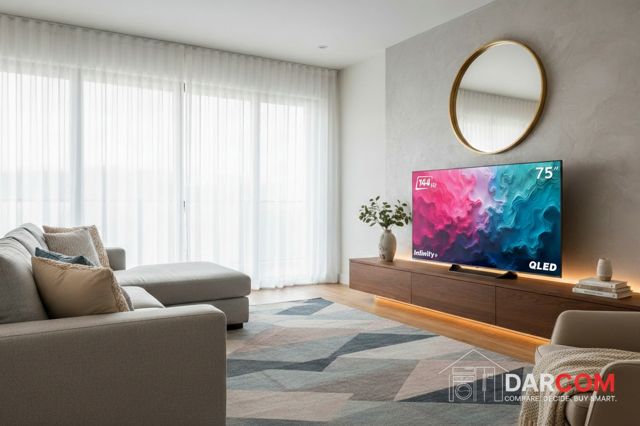Charming Living Room with DARCOM Watermark