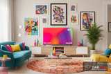 Colorful Living Room with DARCOM Watermark