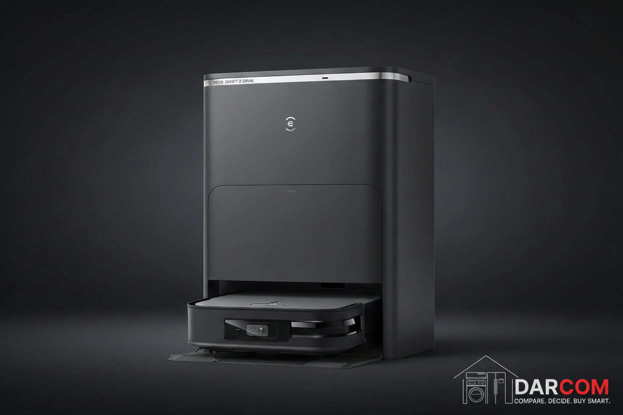 Dark background with DARCOM logo