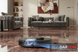 Dreame Robot Vacuum with DARCOM Logo - Luxury Living Room