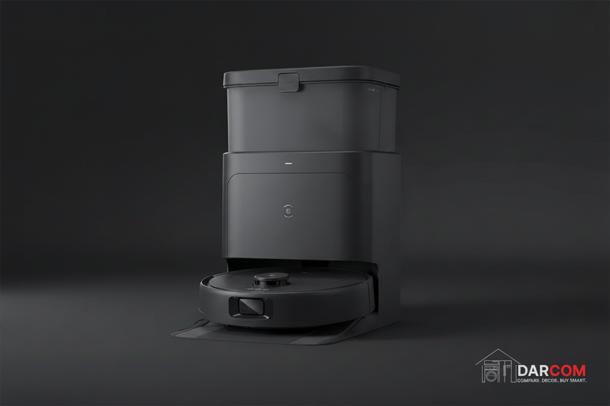 Ecovacs Dark Background with DARCOM Logo