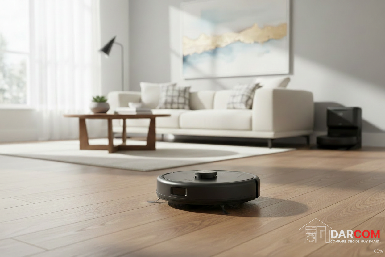 eufy L60 Living Room with DARCOM logo