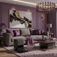 eufy L60 Purple Living Room with DARCOM Logo