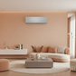Gree Silver AC Lifestyle Peach Living Room with DARCOM Logo