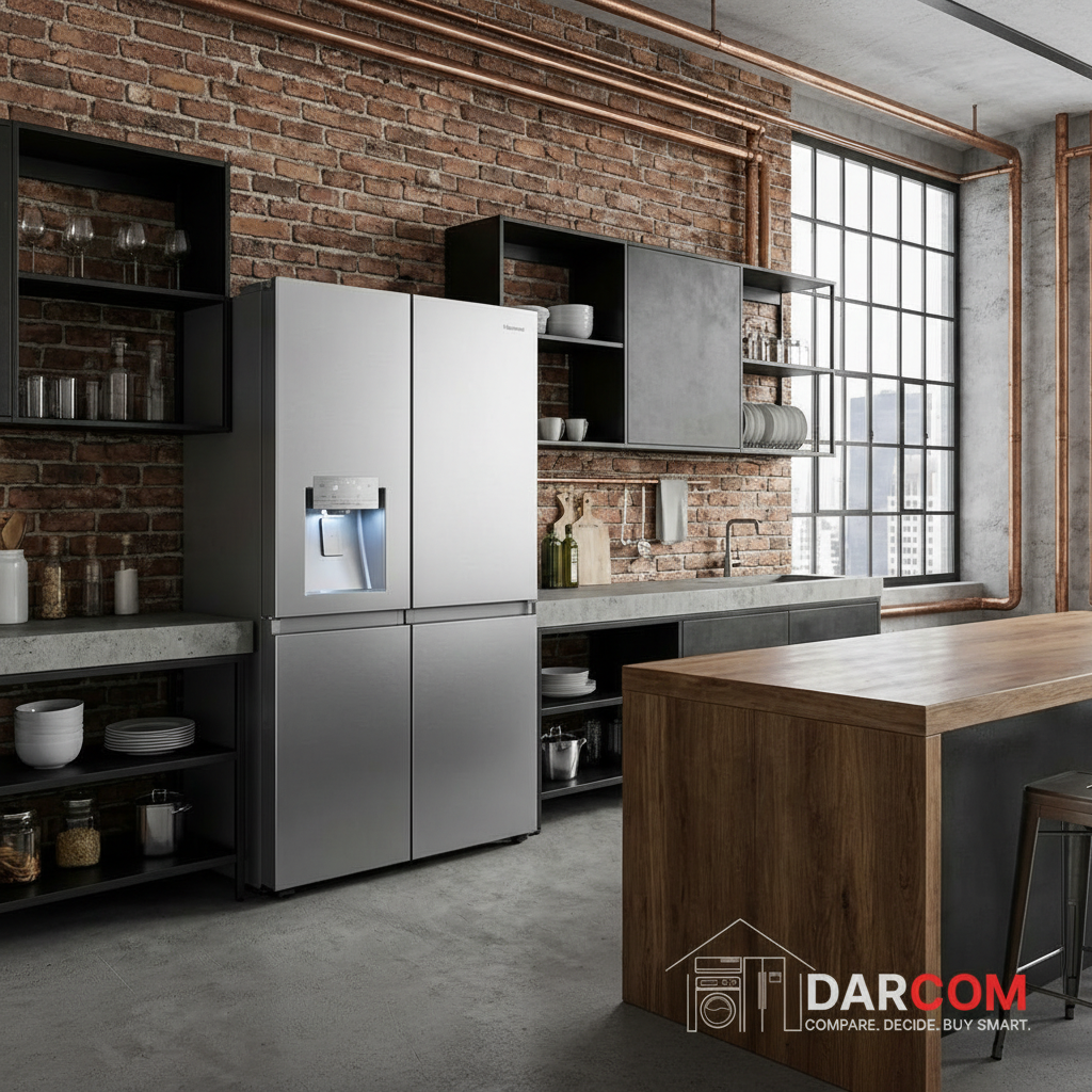 Hisense Refrigerator Image 1 with DARCOM Logo