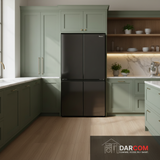 Hisense Refrigerator with DARCOM Watermark - Luxury Setting