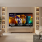 Hisense TV with DARCOM logo - Living Room