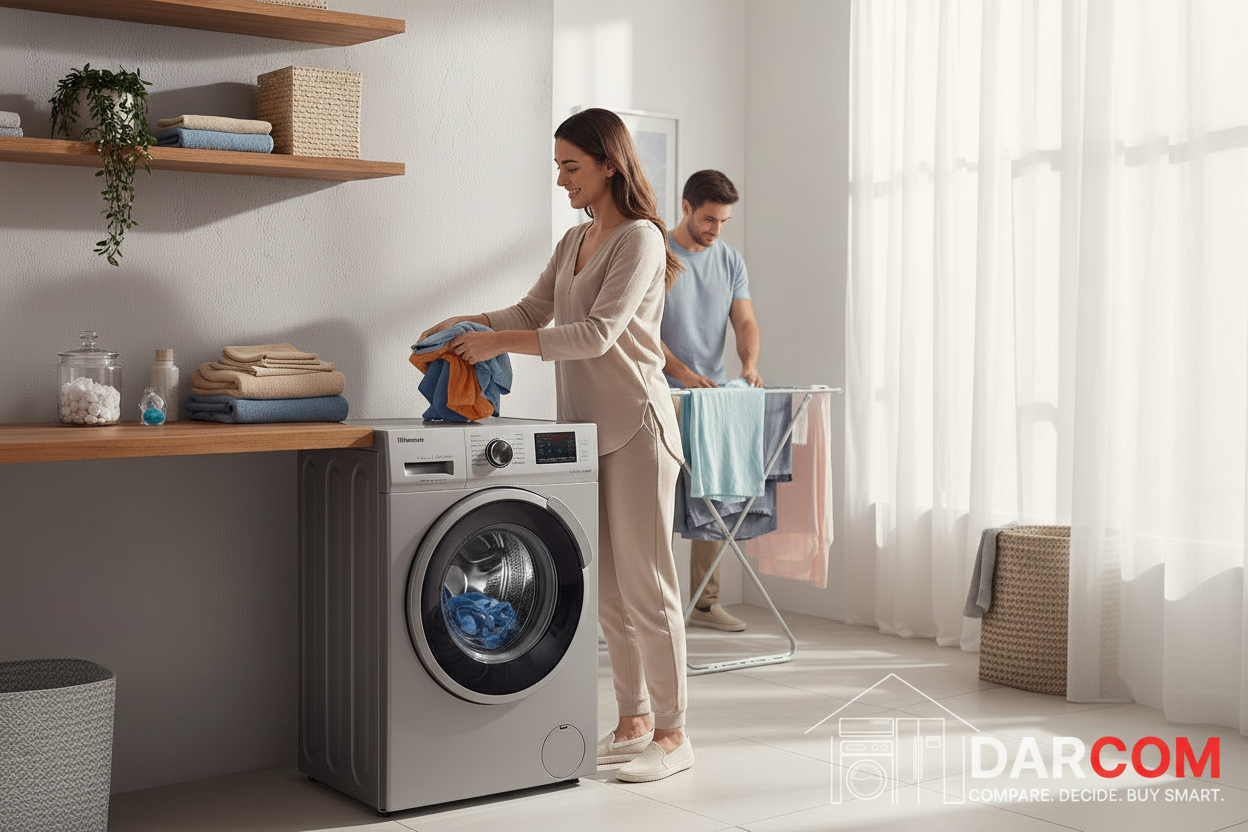 Hisense Washing Machine with DARCOM Logo