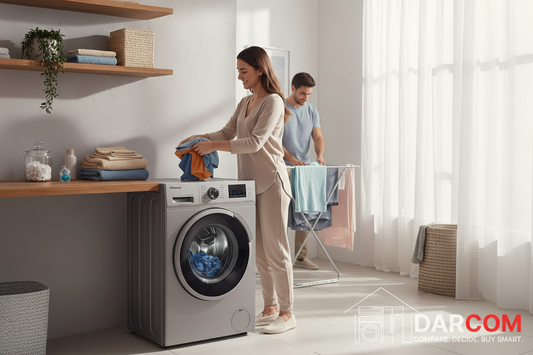 Hisense Washing Machine with DARCOM Logo