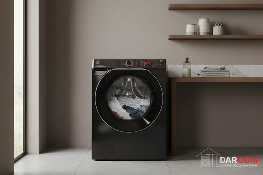 Hoover Washing Machine Lifestyle with DARCOM Logo
