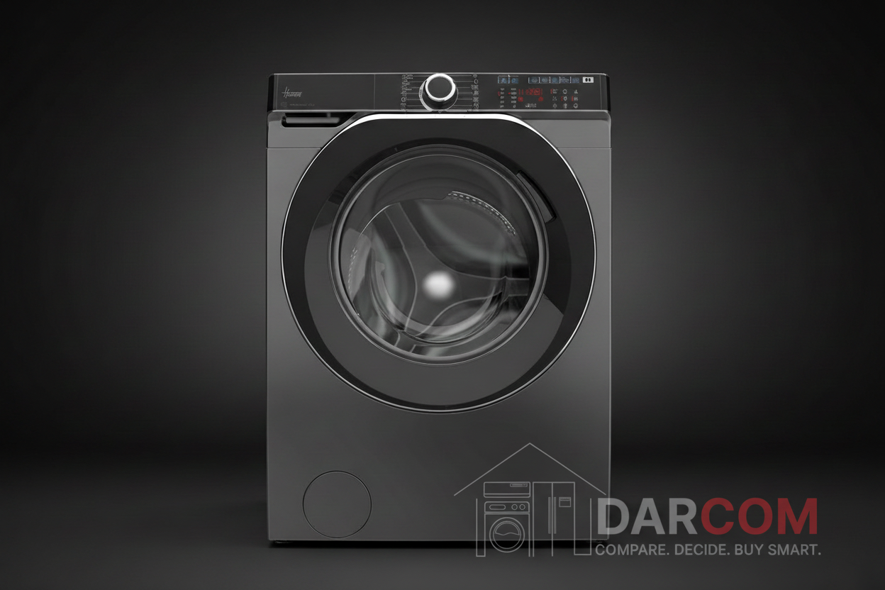 Hoover Washing Machine Product Dark with DARCOM Logo