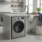 LG AI Direct Drive Washing Machine Lifestyle with DARCOM Logo