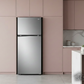 LG Refrigerator Dusty Pink Kitchen with Darcom Logo