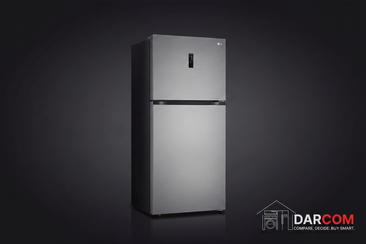 LG Refrigerator Product Shot with Darcom Logo
