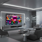 LG UHD TV with DARCOM logo - Living Room