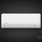 Midea AC Product Shot Dark Background with DARCOM Logo