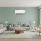 Premium living room with LG air conditioner