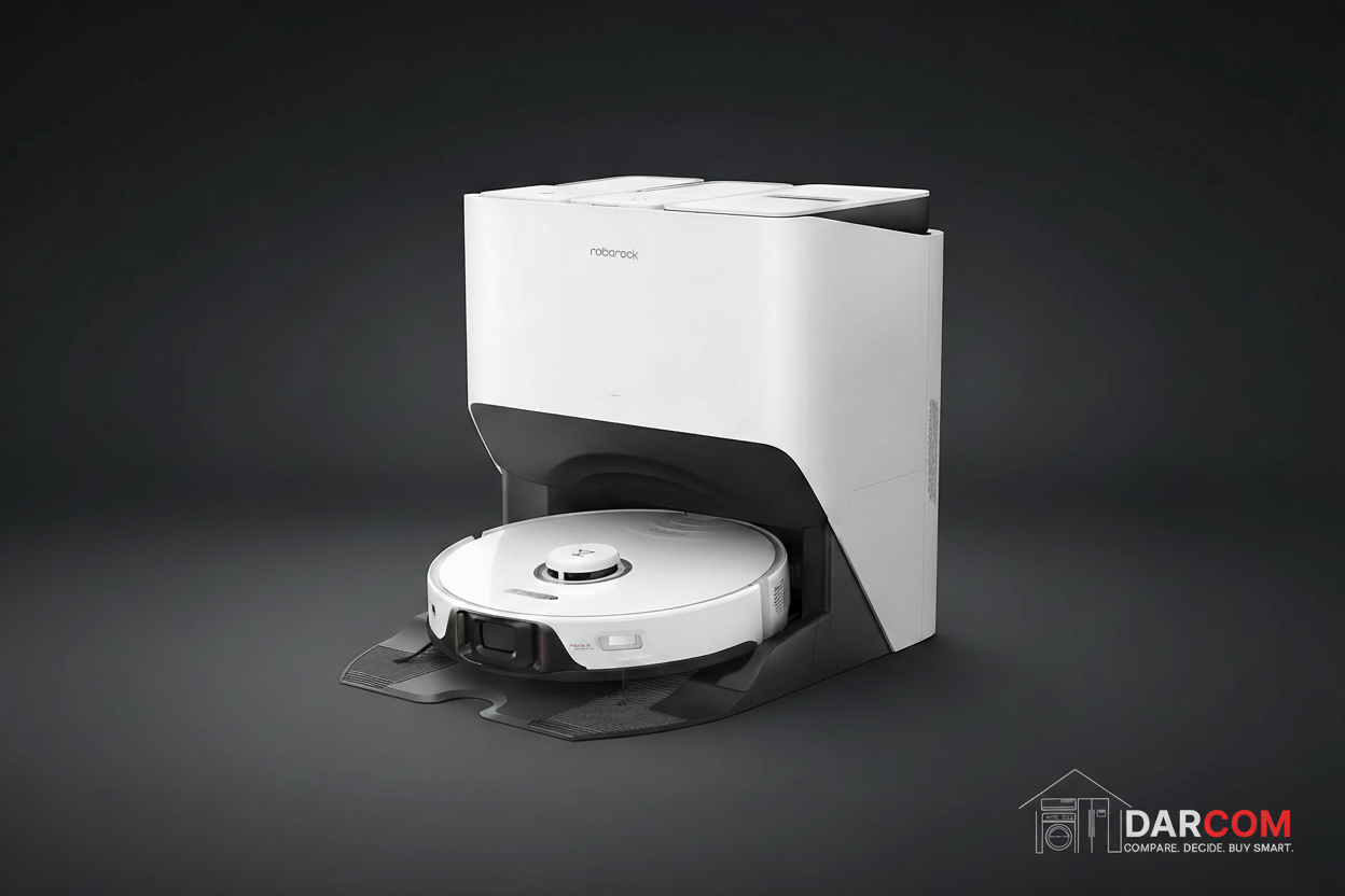 Roborock S8 Pro Ultra Dark Theme with DARCOM logo