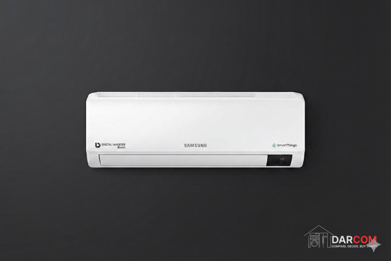Samsung AR12ASF Air Conditioner Detail with DARCOM Logo