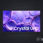 Samsung Crystal UHD with DARCOM logo - Dark Background