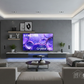 Samsung Crystal UHD with DARCOM logo - Living Room