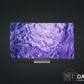 Samsung Neo QLED 8K TV with DARCOM logo - Dark Background
