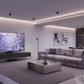 Samsung Neo QLED 8K TV with DARCOM logo - Living Room
