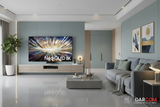 Samsung Neo QLED 8K TV with DARCOM logo - Living Room