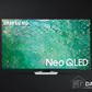 Samsung Neo QLED TV with DARCOM logo - Dark Background