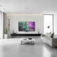 Samsung Neo QLED TV with DARCOM logo - Living Room