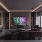 Samsung Neo QLED TV with DARCOM logo - Living Room