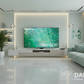 Samsung Neo QLED TV with DARCOM logo - Living Room