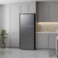 Samsung Refrigerator Dusty Gray Kitchen with Darcom Logo