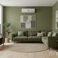 Sharp Air Conditioner Living Room Olive with DARCOM Logo