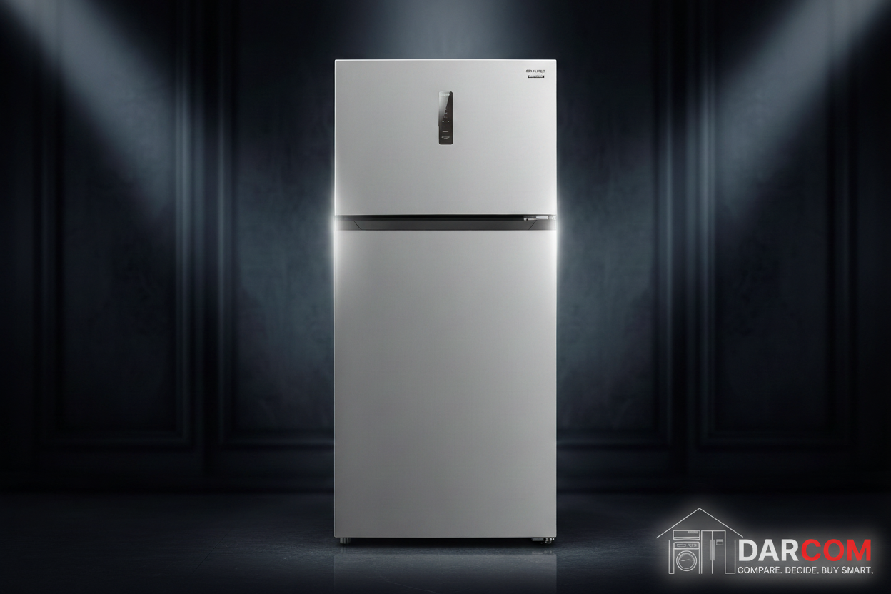 Sharp Refrigerator Dark Luxury with Darcom Logo