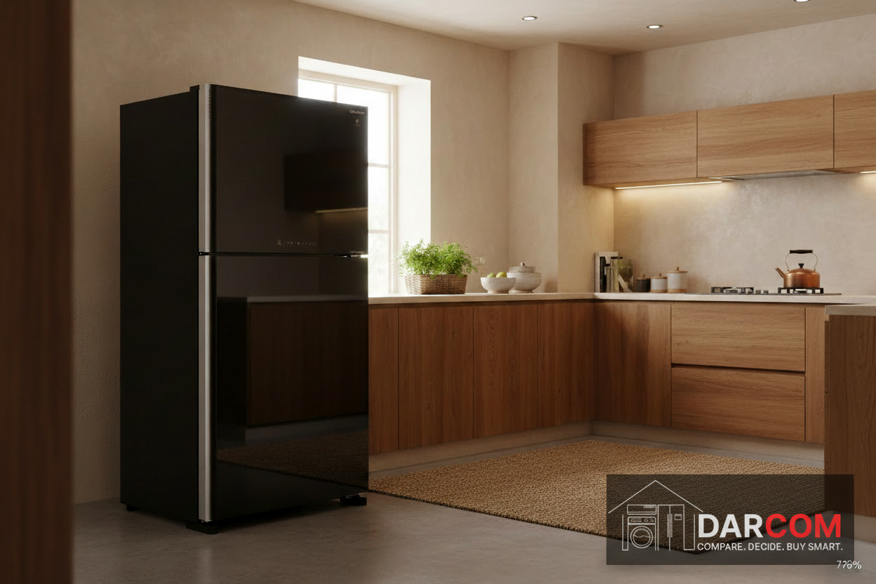 Sharp Refrigerator Warm Setting with Darcom Logo