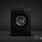 Sharp Washing Machine Dark Background with DARCOM Logo